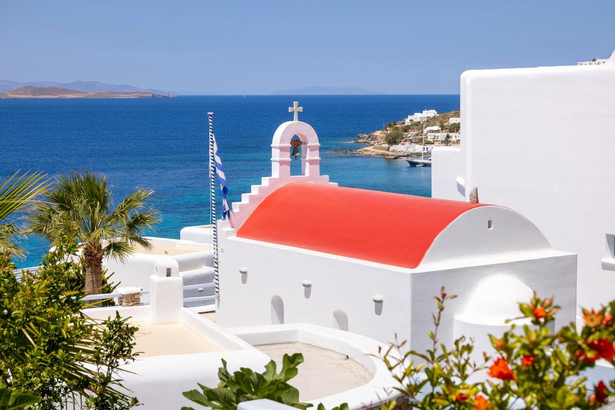 세인트 존 호텔 빌라 앤 스파 Agios Ioannis Diakoftis 외부 사진 The church of Panagia Filotitissa