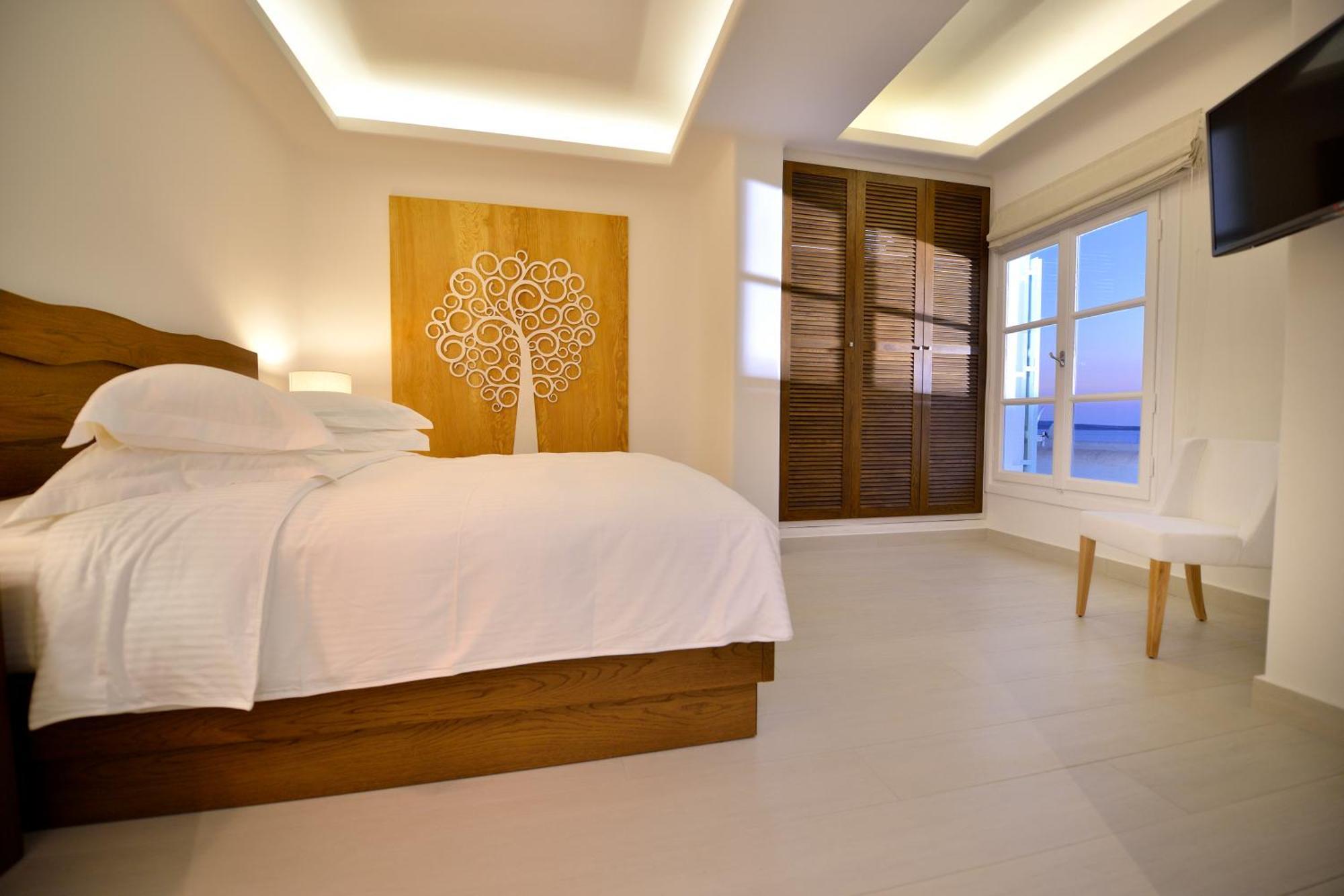 세인트 존 호텔 빌라 앤 스파 Agios Ioannis Diakoftis 외부 사진 A bedroom at the hotel