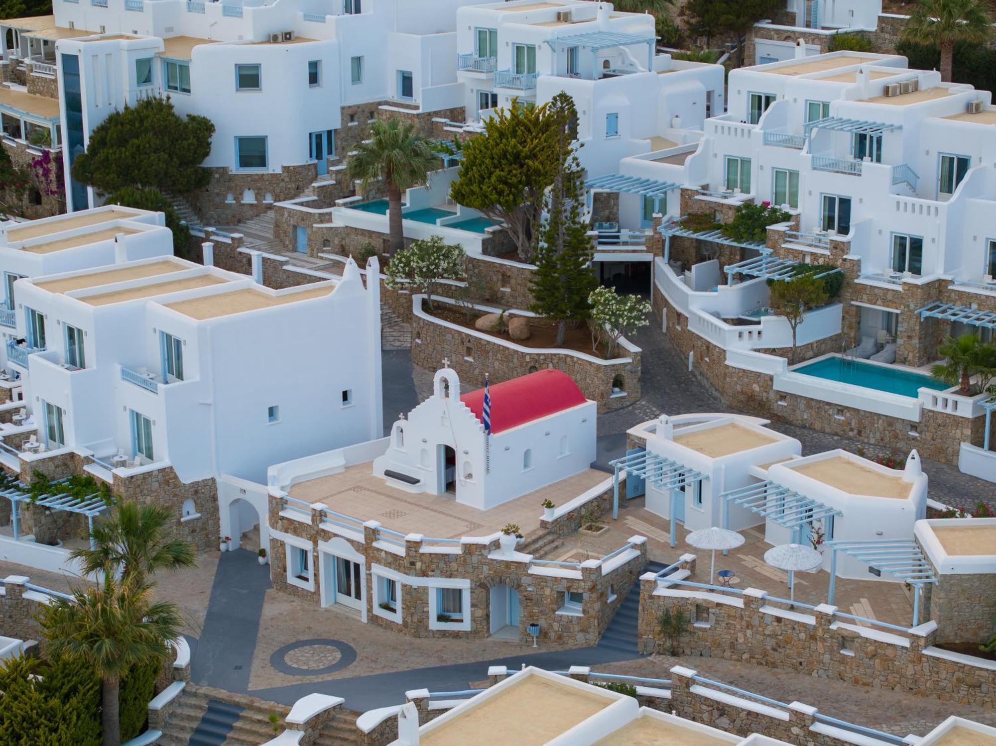 세인트 존 호텔 빌라 앤 스파 Agios Ioannis Diakoftis 외부 사진 Mykonos